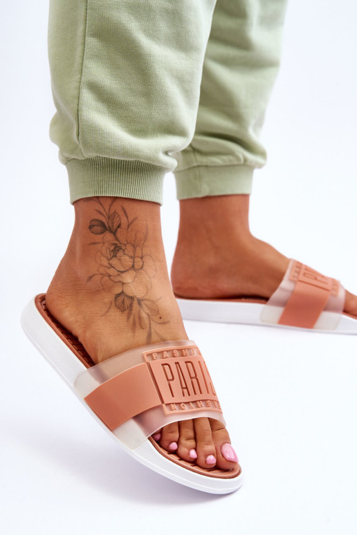 Moteriškos sportinės šlepetės Nude Sunrise