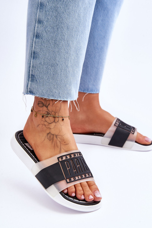 Moteriškos sportinės šlepetės Black Sunrise