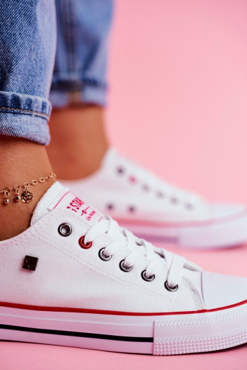 Big Star moteriški balti sportbačiai T274022