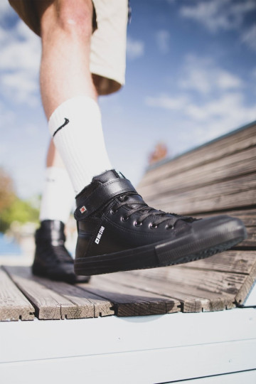 Vyriški „Big Star“ šilti sportbačiai, juodi Y174020FW 2