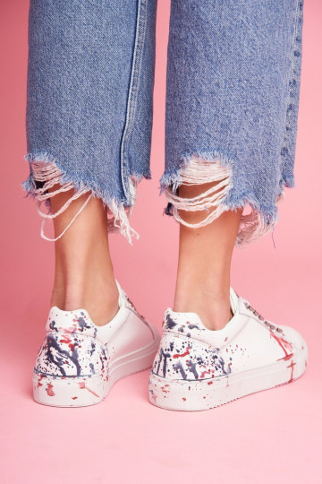 Moteriški odiniai sportbačiai balti GOE FF2N3027