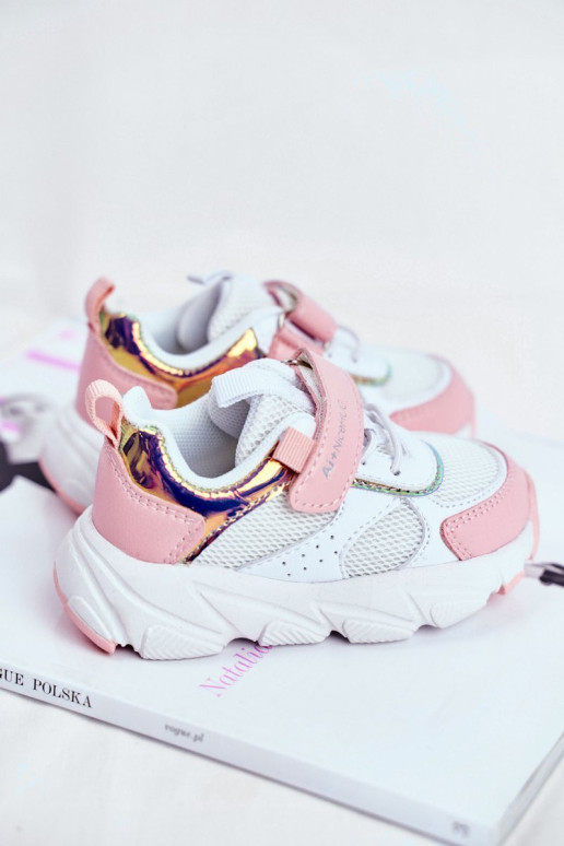 Vaikiški sportiniai bateliai Rožiniai ABCKIDS...