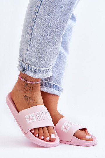 Moteriškos skaidrės Big Star FF274A201 Rožinė