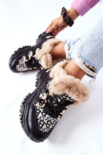 Moteriški izoliuoti sportiniai batai Black Heart Beats 2