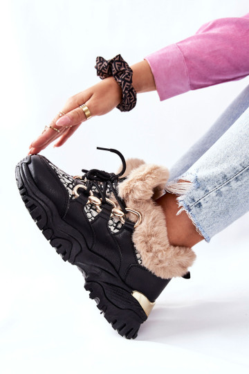 Moteriški izoliuoti sportiniai batai Black Heart Beats