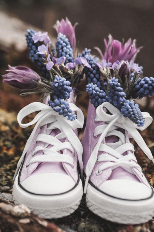 Vaikiški aukšti sportbačiai Violet Filemon