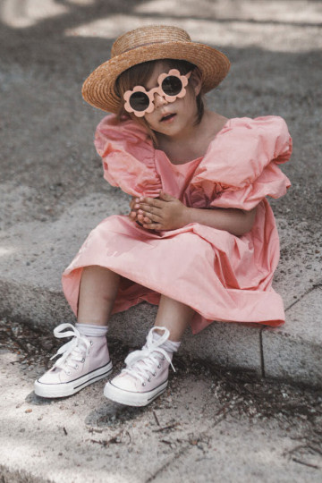 Vaikiški aukšti sportbačiai Šviesiai rožiniai Filemon 2