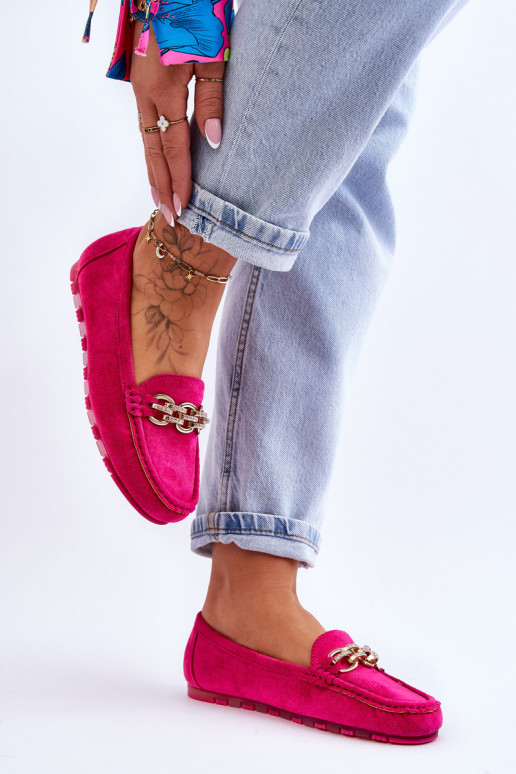 Moteriški zomšiniai batai Fuchsia Sorento