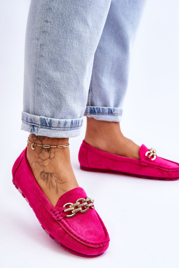 Moteriški zomšiniai batai Fuchsia Sorento