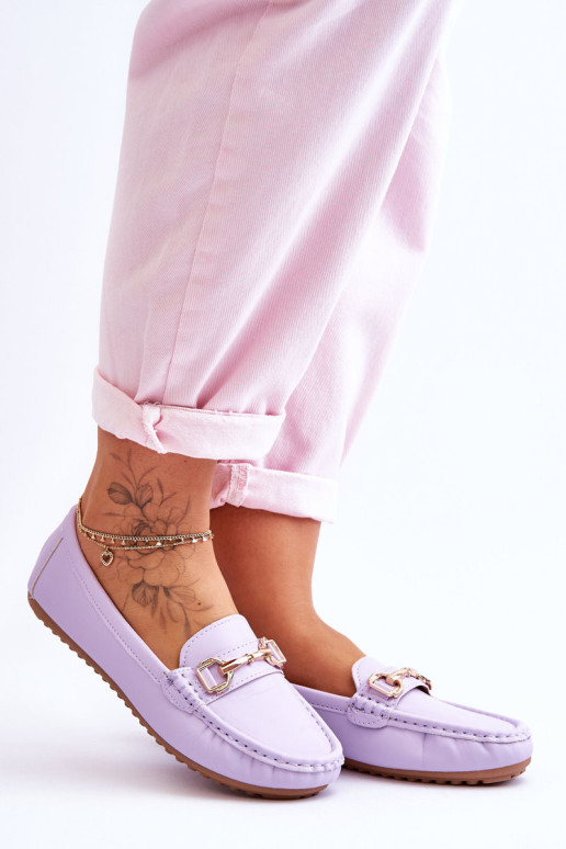 Klasikiniai kelnaitės Violetinė Verona