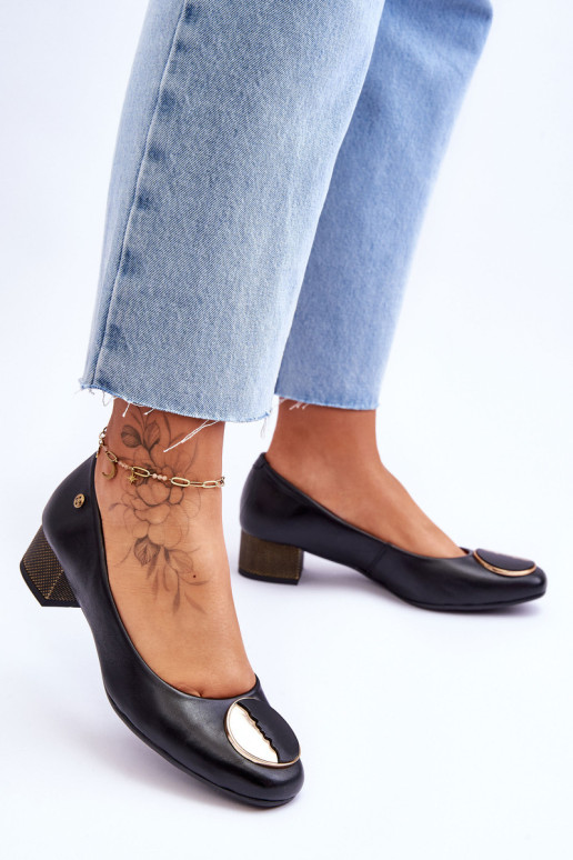 Odiniai žemakulniai aukštakulniai Maciejka...