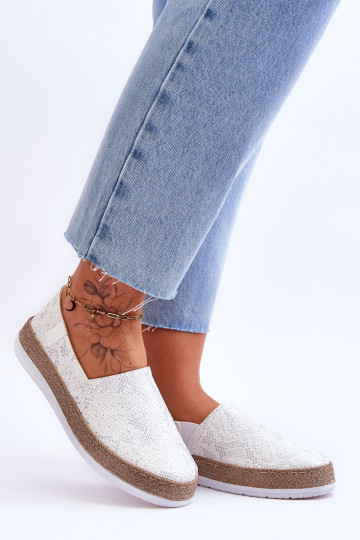 Eko odos Espadrilės Loafers Big Star LL276004 Balta