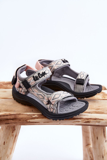 Vaikiški sandalai Lee Cooper LCW-23-34-1681 pilkai rožinė 2
