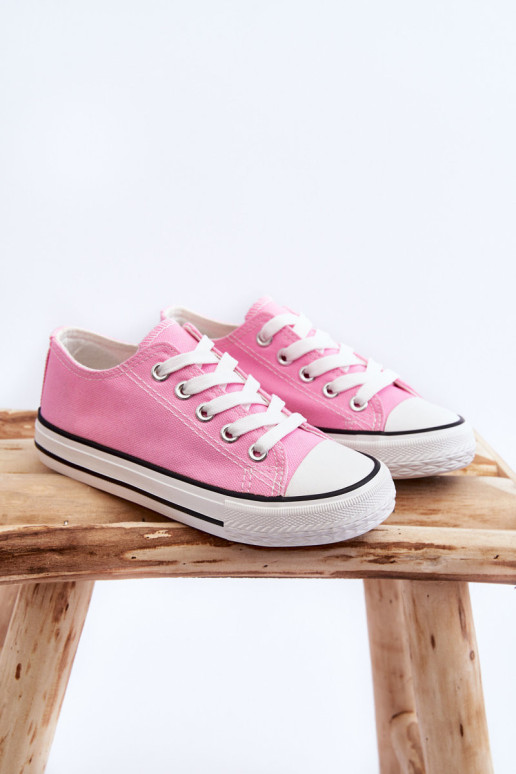 Vaikiški klasikiniai sportbačiai Pink Filemon