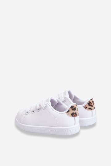 Vaikiški sportiniai bateliai Leopard White Lanvi 2