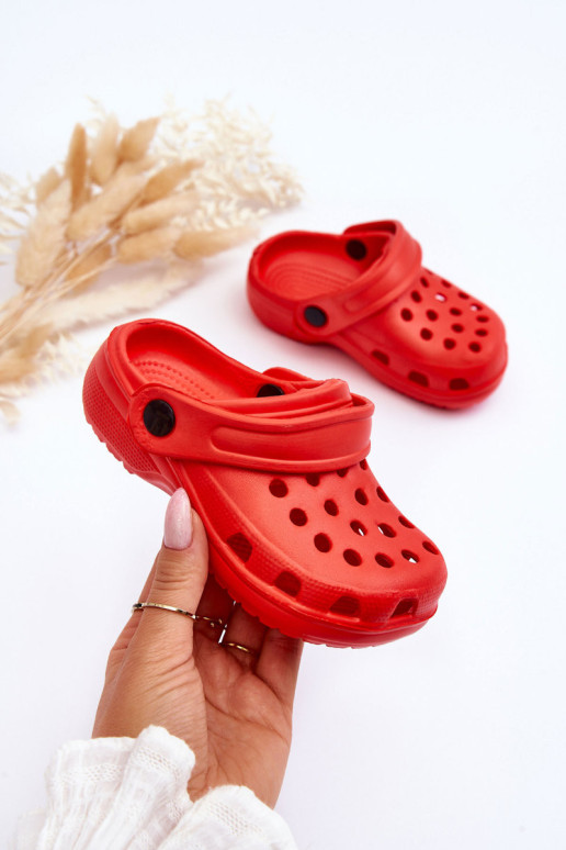 Baby Foam Slides Red Percy