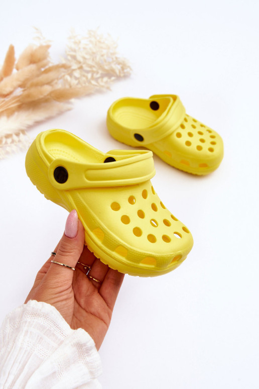 Baby Foam Slides Yellow Percy