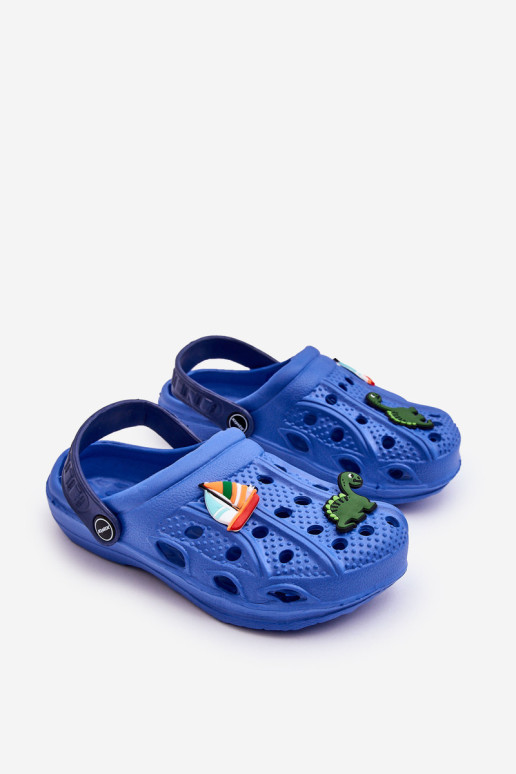 Vaikiški putplasčio lengvi sandalai Mėlyni...