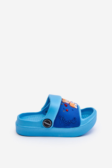 Lengvi vaikiški sandalai su gyvūnų motyvais Blue Rico