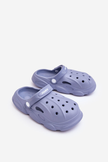 Vaikiškos šlepetės su porolonu Blue Debesuota 2
