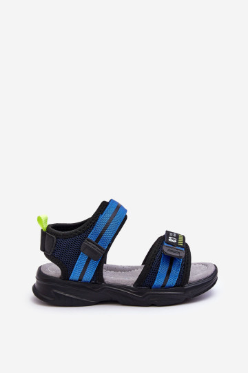 Šviesūs Velcro vaikiški sandalai Blue Brando 2