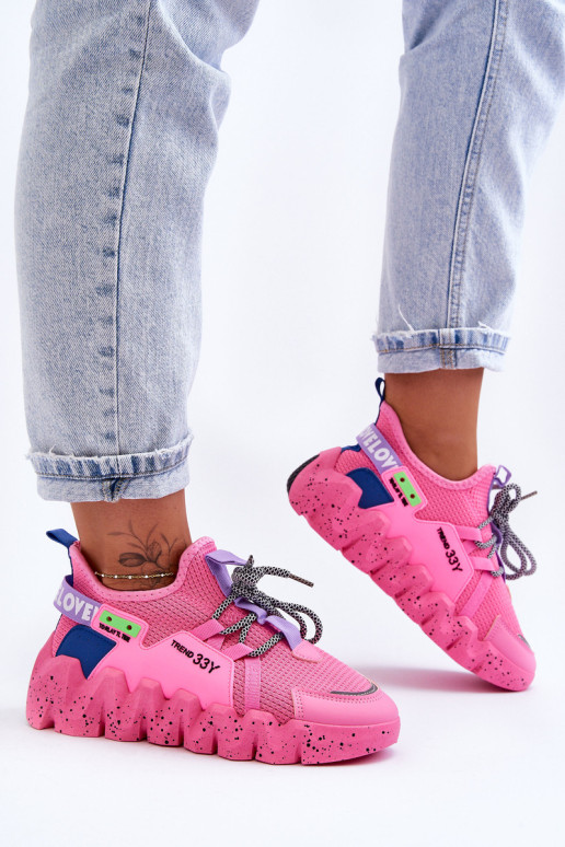 Slip-on madingi sportbačiai Pink Evolution