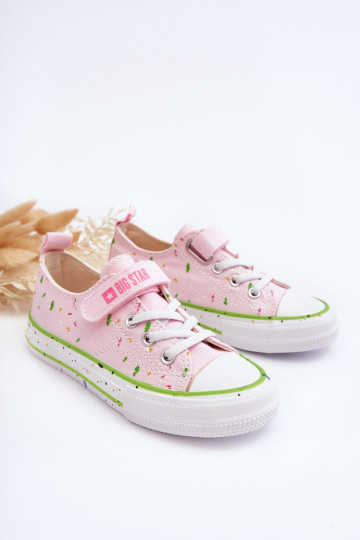 Vaikiški Velcro treniruokliai Big Star LL374064 Rožinė