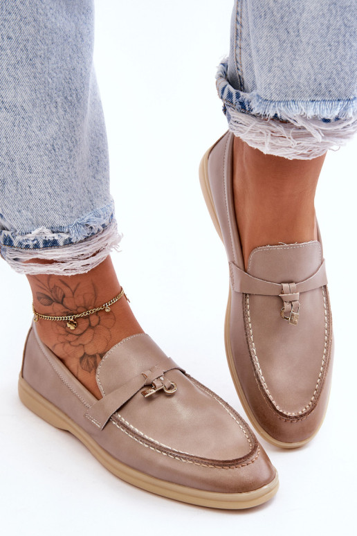 Moteriški klasikiniai mokasinai pilki Cortez