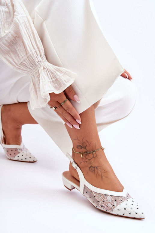 Moteriški taškiniai baleto buteliai White Adore