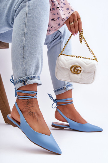 Moteriški suvarstomi baleto buteliai Mėlyna Lilly Ann