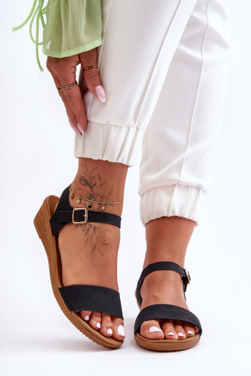 Klasikinės žemakulnės basutės Black Arya