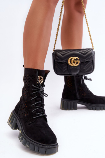 Suvarstomi juodi bateliai Idealiai 2