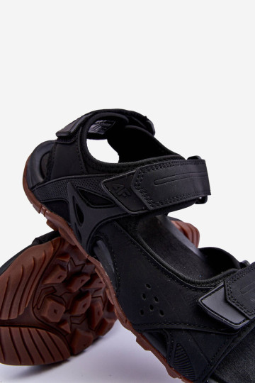 Vyriški sportiniai sandalai 4F 4FSS23FSANM018-20S juodi