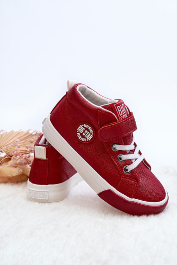 Vaikiški sportbačiai Big Star EE374004 Raudoni