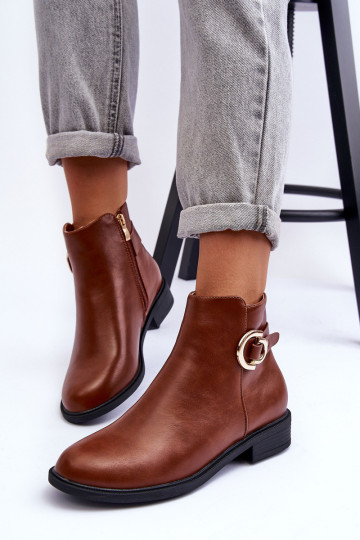 Eko odos plokščiakulniai batai rudi Meronei