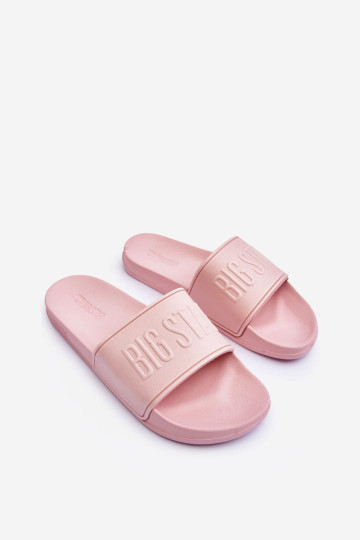 Moteriškos šlepetės su porolonu Big Star MM274718 Rožinė 2