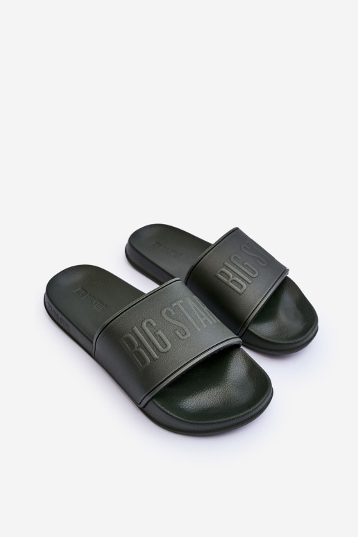 Vyriškos šviesios putplasčio šlepetės Big Star...