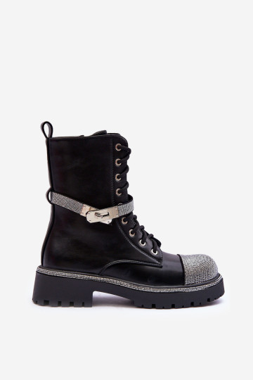 Moteriški batai juodi Totah