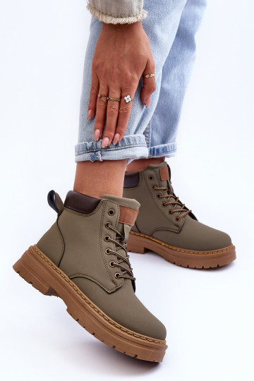 Moteriški batai su vilna pamušalu Green Corbin 2