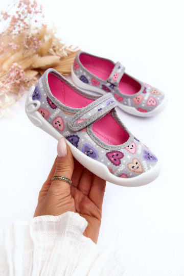 Vaikiškos Balerinos širdelės Befado 114X516 Pilka