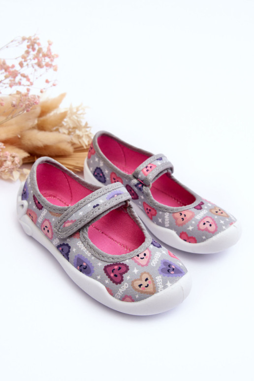 Vaikiškos Balerinos širdelės Befado 114X516 Pilka