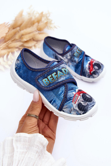 Šlepetės berniukams Befado 974Y507 Mėlynos