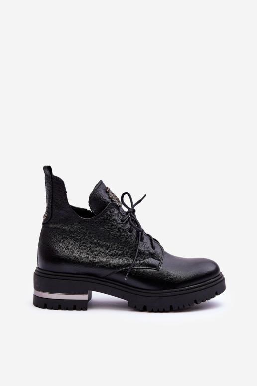 Moteriški odiniai batai ant plokščio kulno,...