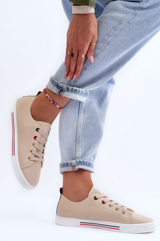 Moteriški sportiniai batai Beige Mossaia