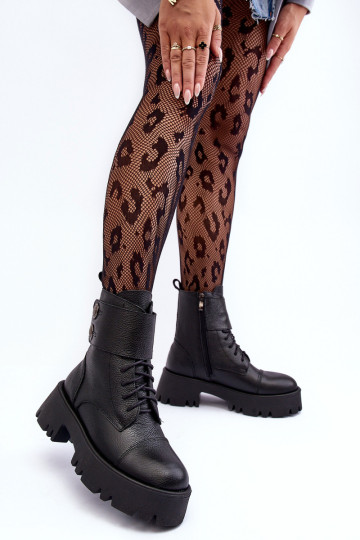 Moteriški odiniai batai, juodi Anceria 2