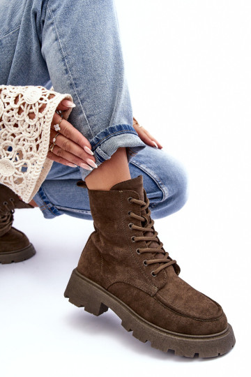 Zomšiniai „Trapper“ batai su flisiniu pamušalu ir... 2