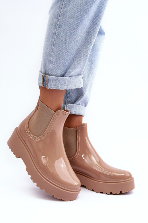 Moteriški lakuoti platforminiai batai Big Star...