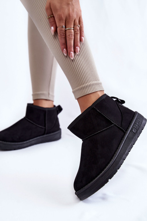 Šilti sniego batai moterims Big Star juodi 2