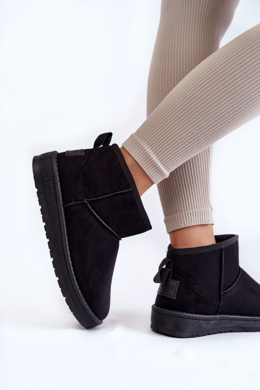Šilti sniego batai moterims Big Star juodi 3
