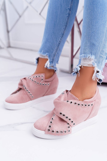 Moteriški sportiniai bateliai LU BOO Pink Margo